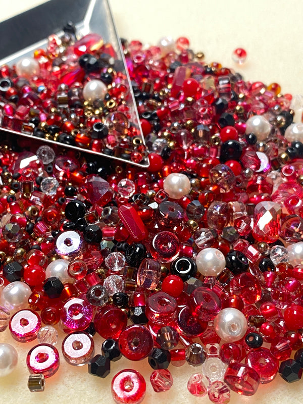 DIY Passion Red Mix Beads Kit