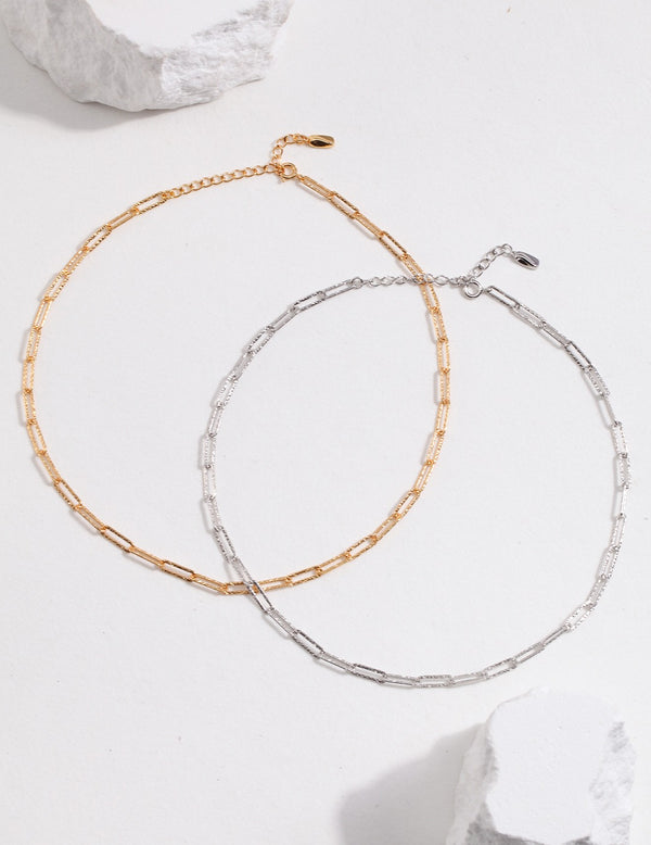 Agnes PaperClip Chain Necklace