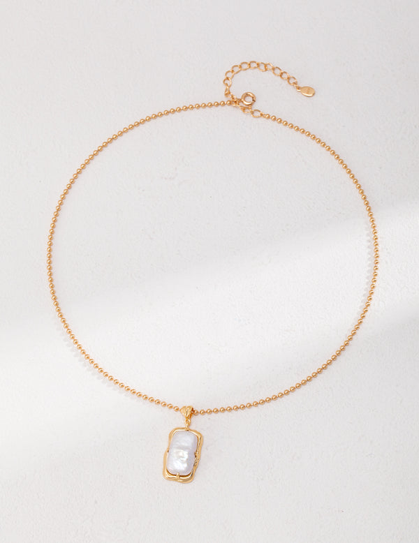 Izabella Pearl Pendant Necklace